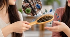 Vì sao không nên cho mượn lược chải tóc?