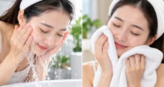 Rửa mặt bằng tay hay bằng khăn: Cách nào tốt hơn cho da?