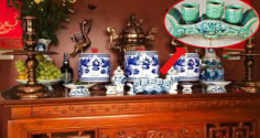 Thắp hương nên dùng nước lọc, nước trà, nước ngọt hay rượu?