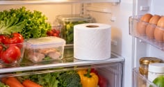 Vì sao nhiều người để cuộn giấy trong tủ lạnh?