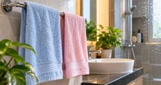  Khăn mặt có nên treo trong nhà tắm?