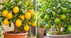 Trồng cây chanh vàng hay chanh quả xanh tốt hơn cho phong thủy?