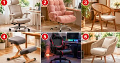 Chọn 1 kiểu ghế bạn thích ngồi làm việc