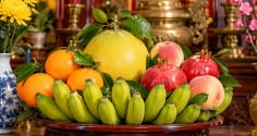 5 loại quả Ngũ Phúc thường được bày trên ban thờ, là những quả nào?