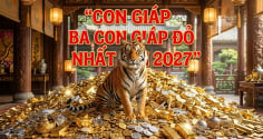 3 con giáp Cung Điền Trạch tỏa sáng năm 2027 không thành tỷ phú cũng là đại gia