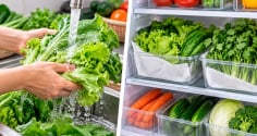 Vì sao không nên rửa rau trước khi cất tủ lạnh, nếu bẩn nên làm thế nào?