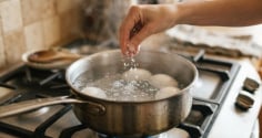 Tại sao bạn nên cho muối vào nước luộc trứng?