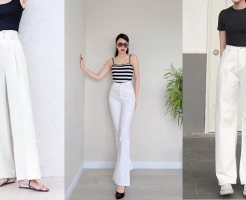 4 kiểu quần trắng không thể thiếu trong tủ đồ giúp chị em ‘hack’ dáng cực xinh