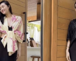 Học lỏm công thức diện chân váy lụa sang xịn mịn từ Á hậu Tường San