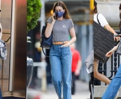 Học Anne Hathaway 10 cách diện quần jeans đơn giản mà sang chảnh