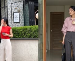 Mách nàng một vài tuyệt chiêu diện quần ống rộng không bị “nuốt dáng”