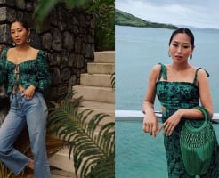 4 bản phối màu xanh lục giúp bạn nổi bần bật ngày hè