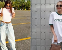 10 công thức mặc áo thun sành điệu giúp các quý cô ngoài 40 tỏa sáng