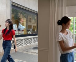 4 kiểu áo mùa thu kết hợp “hợp rơ” nhất với quần jeans