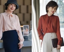 Đây chính là 2 kiểu áo là khắc tinh của chị em 40+