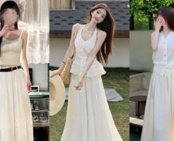 Mẹo mặc đồ trắng sang nhưng không nhạt nhòa cho nàng yêu thích sự đơn giản