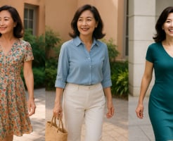 Phụ nữ tuổi 50+ chỉ cần một món đồ nhiều màu, trẻ ra cả chục tuổi mà vẫn sang ngút trời