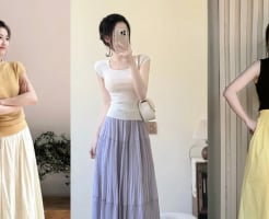 Quy tắc “ngắn + dài” – bí quyết ăn gian chiều cao cực đỉnh cho nàng nấm lùn
