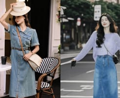 Lý do váy denim là món đồ được nhiều nàng yêu thích