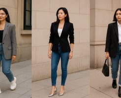 Phụ nữ 30+ mặc blazer với jeans sao cho sang? Áp dụng 3 kiểu này ai cũng khen trẻ