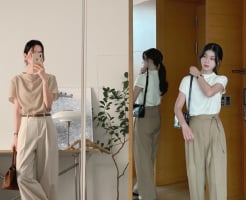 5 mẫu áo là lựa chọn hoàn hảo để kết hợp với quần âu công sở