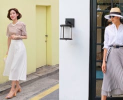 Bỏ túi 5 cách mix chân váy midi tạo thêm điểm nhấn thú vị cho phong cách thường ngày