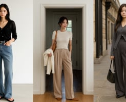 3 mẫu quần ống rộng tôn dáng đỉnh cao: Mặc tối giản mà vẫn sang như fashionista