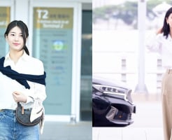Suzy ăn diện đơn giản nhưng vẫn tạo nên hình ảnh đầy cuốn hút, sang chảnh