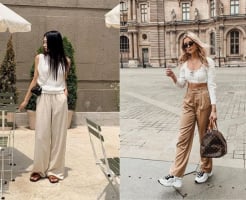 6 cách mix quần màu be  giúp chị em dễ dàng ghi điểm sang xịn mịn