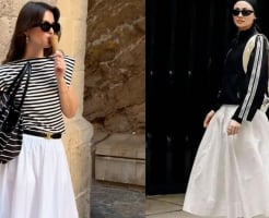 3 công thức mix váy trắng dịu dàng như nàng thơ mùa thu