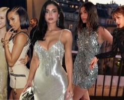 Học dàn sao đình đám hinh phục xu hướng ánh kim cho mùa lễ hội