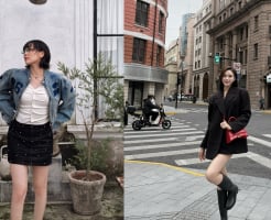 Học 9  set trang phục ngắn vừa trẻ trung, vừa sang xịn mịn của sao Việt