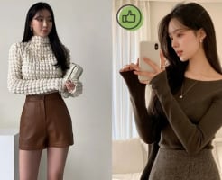 4 mẫu áo dài tay sang chưa thấy đâu mà chỉ thấy sến