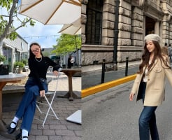 Tham khảo 10 cách mặc quần jeans đơn giản mà sang xịn mịn của Jessica