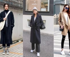 Gợi ý 2 cách mix áo khoác với giày lười vừa tiện lợi vừa hack dáng trong ngày đông