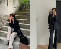 Blazer và quần âu – bộ đôi tưởng quen mà chưa bao giờ cũ nơi công sở