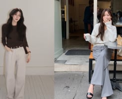 Bỏ quần đen sang một bên, quần trắng và xám đang chiếm lĩnh street style