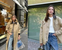 4 kiểu áo đẹp mặc cùng quần jeans, sang như quý cô nước Pháp