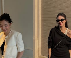 Salim chăm diện trang phục màu trung tính, nàng nào cũng có thể tham khảo