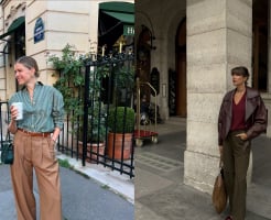 Quần ống rộng – biểu tượng phong cách Pháp hiện đại