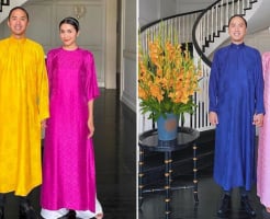 Chọn áo dài theo dáng người để tôn vóc dáng và vẻ đẹp tự nhiên