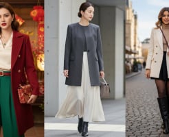 4 công thức mặc áo khoác tôn dáng, giúp outfit Tết trông sang và cao hơn