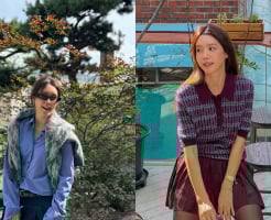 Ở tuổi 49, Chae Jung An vẫn trẻ trung nhờ loạt item tối giản nhưng đầy biến hóa