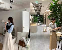 Chân váy chữ A và chân váy suông: Hai lựa chọn định hình phong cách công sở hiện đại