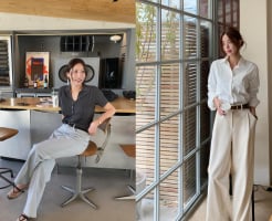 5 kiểu áo “cân đẹp” quần ống rộng trong mùa xuân hè