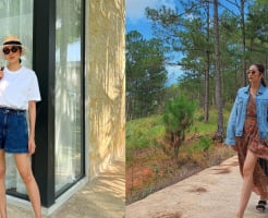 Tăng Thanh Hà lăng xê 3 món đồ denim phong cách sành điệu