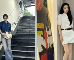 Phong cách thời trang thanh lịch của Vương Sở Nhiên khiến nhiều người mê mẩn