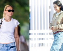 Quần jeans cạp trễ quay lại đường đua thời trang năm 2026