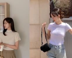 5 cách phối áo thun theo phong cách tối giản, mát mẻ mà vẫn thanh lịch