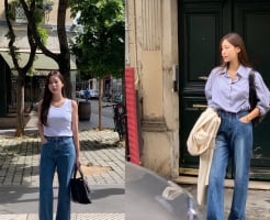 5 cách phối quần jeans theo phong cách tối giản: mặc đơn giản nhưng vẫn nổi bật